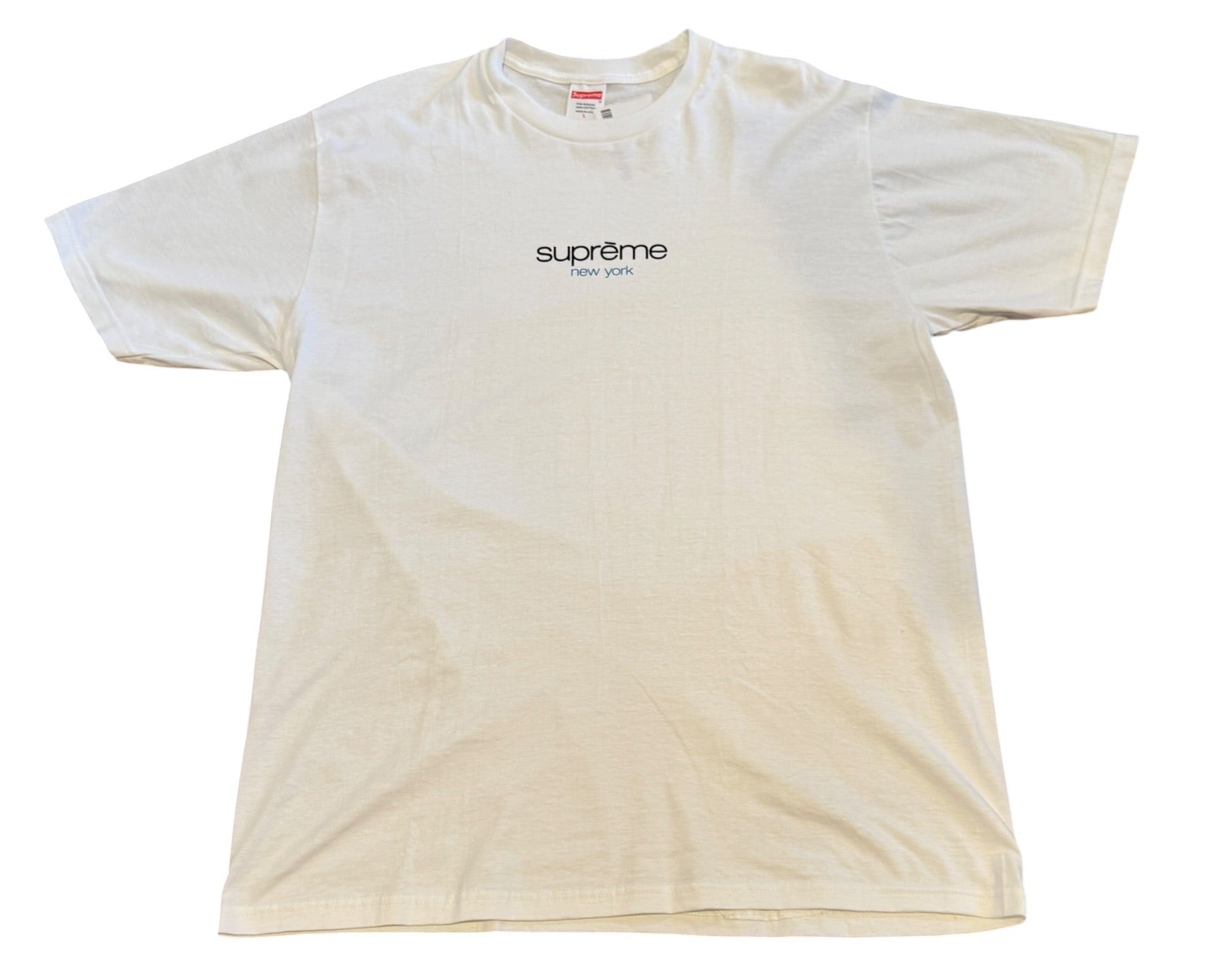 Supreme Classic Logo Tee SS22 White [L]