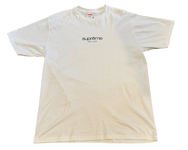 Supreme Classic Logo Tee SS22 White [L]