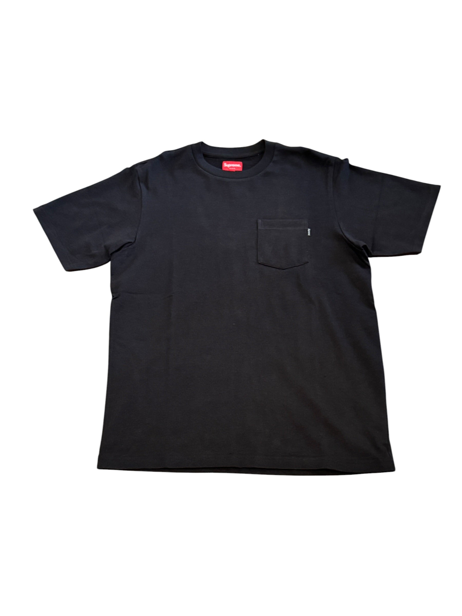 Supreme Short Sleeve Pocket Tee Black [M]