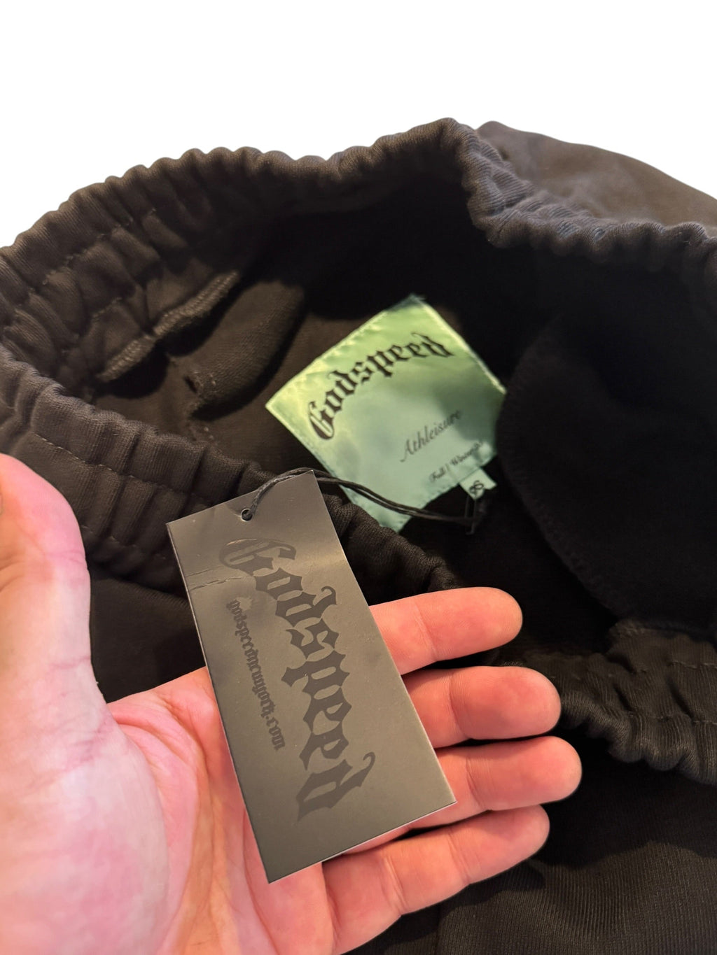 Godspeed OG Logo Sweatpants Black [S] God Speed