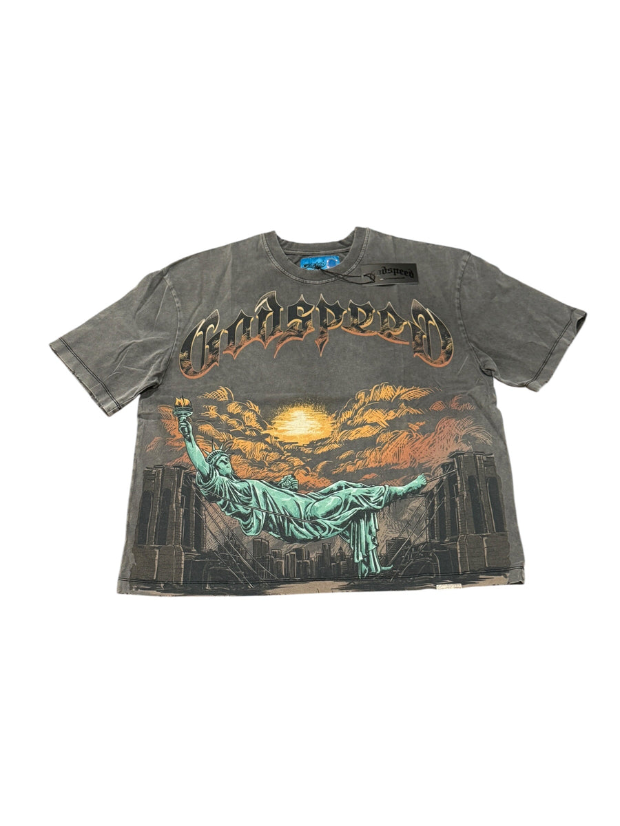 Godspeed Burnt Bridges II Tee Grey [M] God Speed