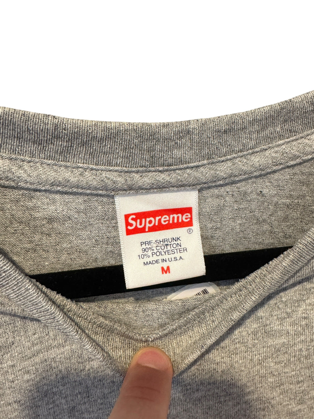 Supreme Five Boroughs Tee SS21 Heather Grey [M]