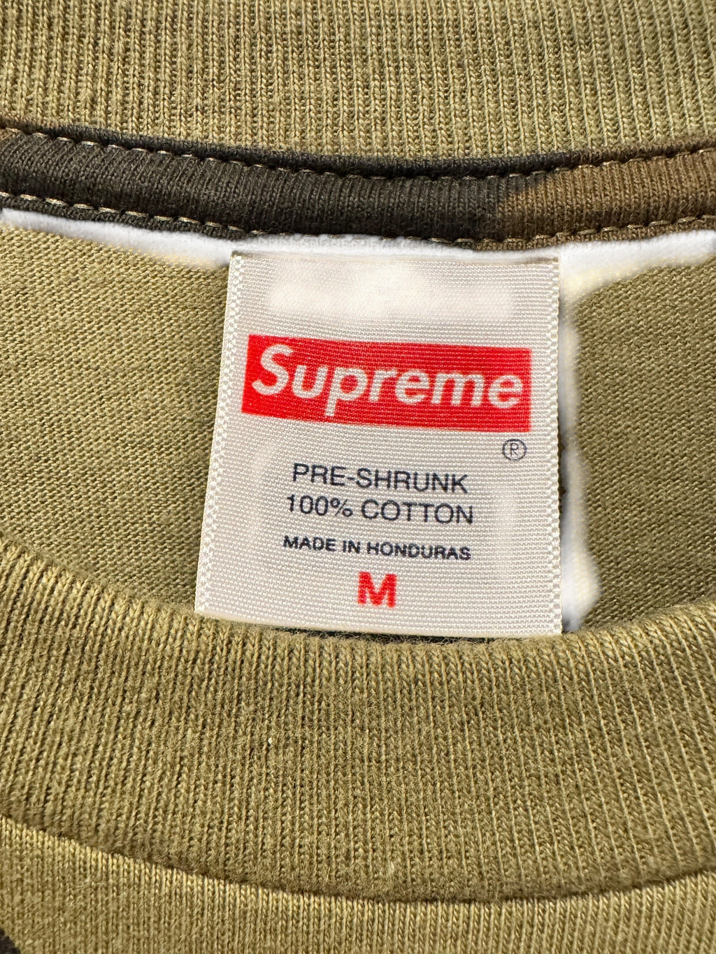 Supreme Arabic Logo Camo Tee [M] Supreme