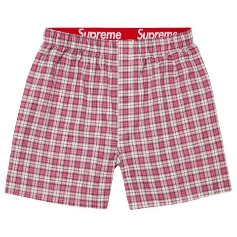 Supreme Plaid Boxers FW26 [M] Supreme