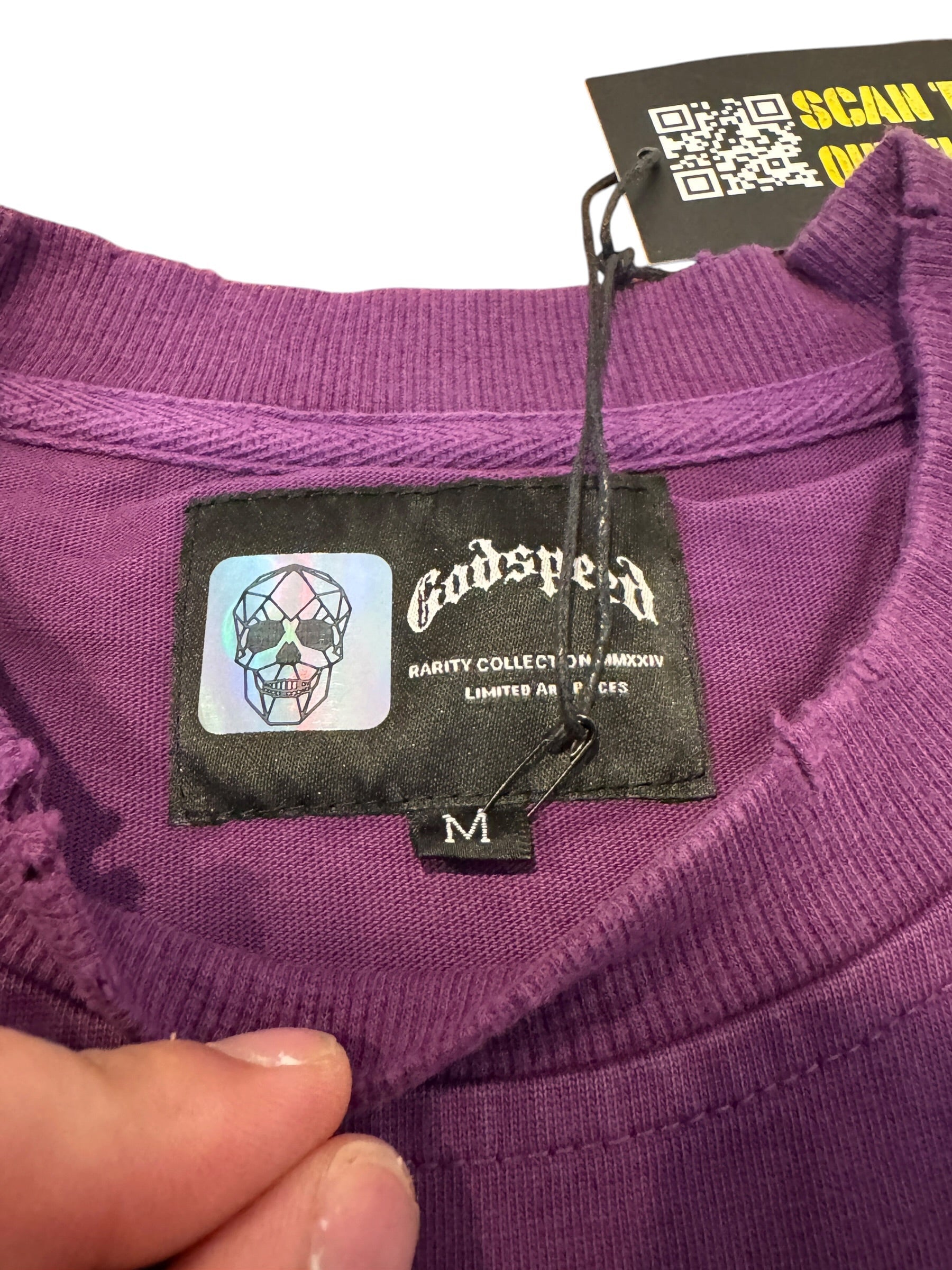 Godspeed “Mother Cairo” Tee – Plum [S][M] God Speed