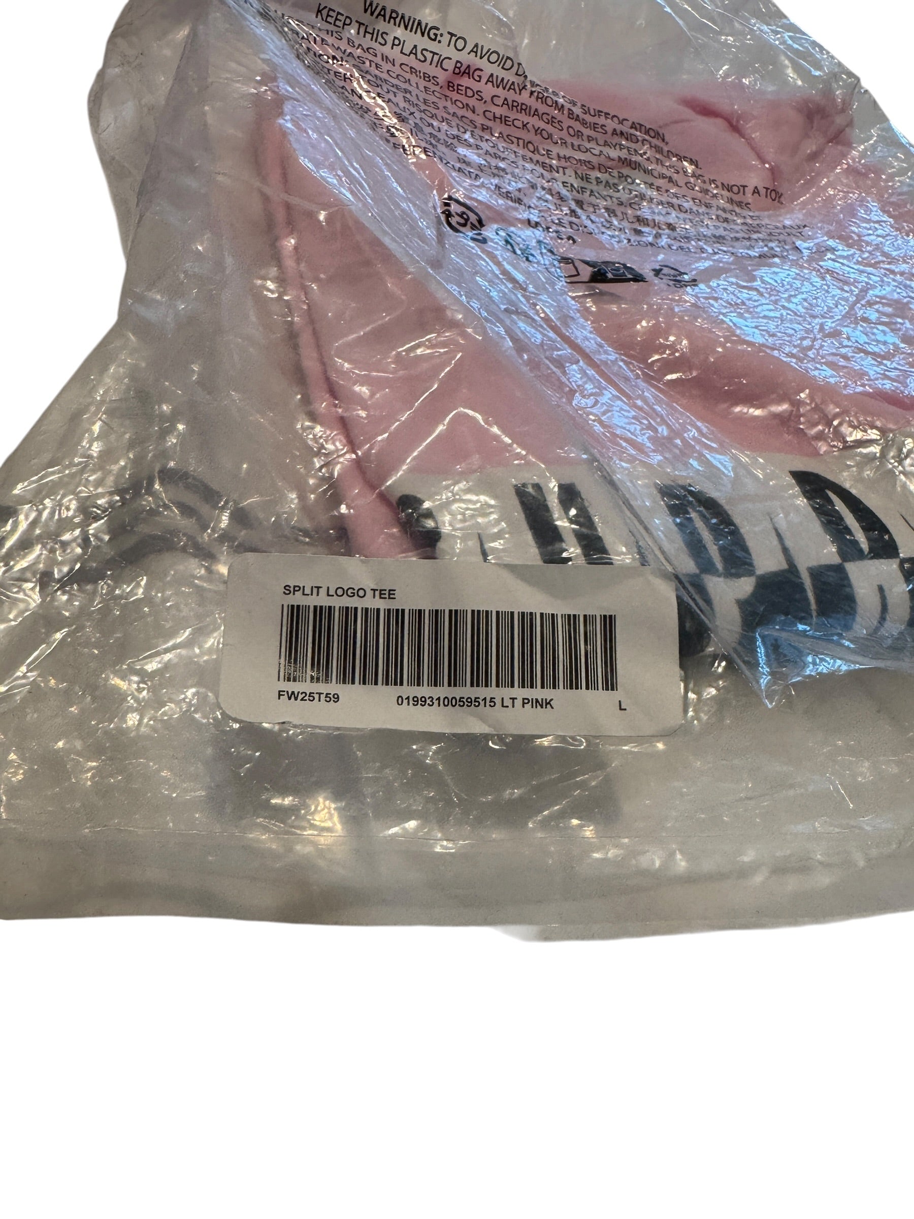Supreme Split Logo Tee [L] Supreme
