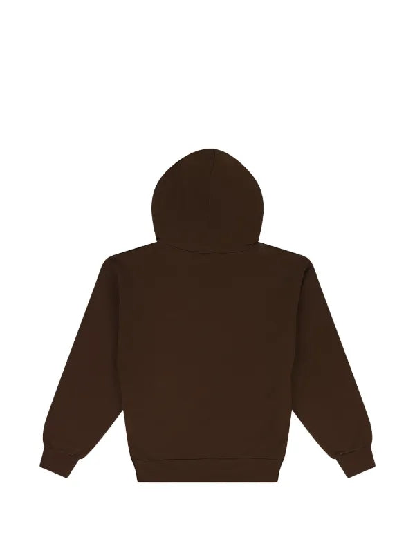 Sp5der OG Web Rhinestone Hoodie Brown [XS]