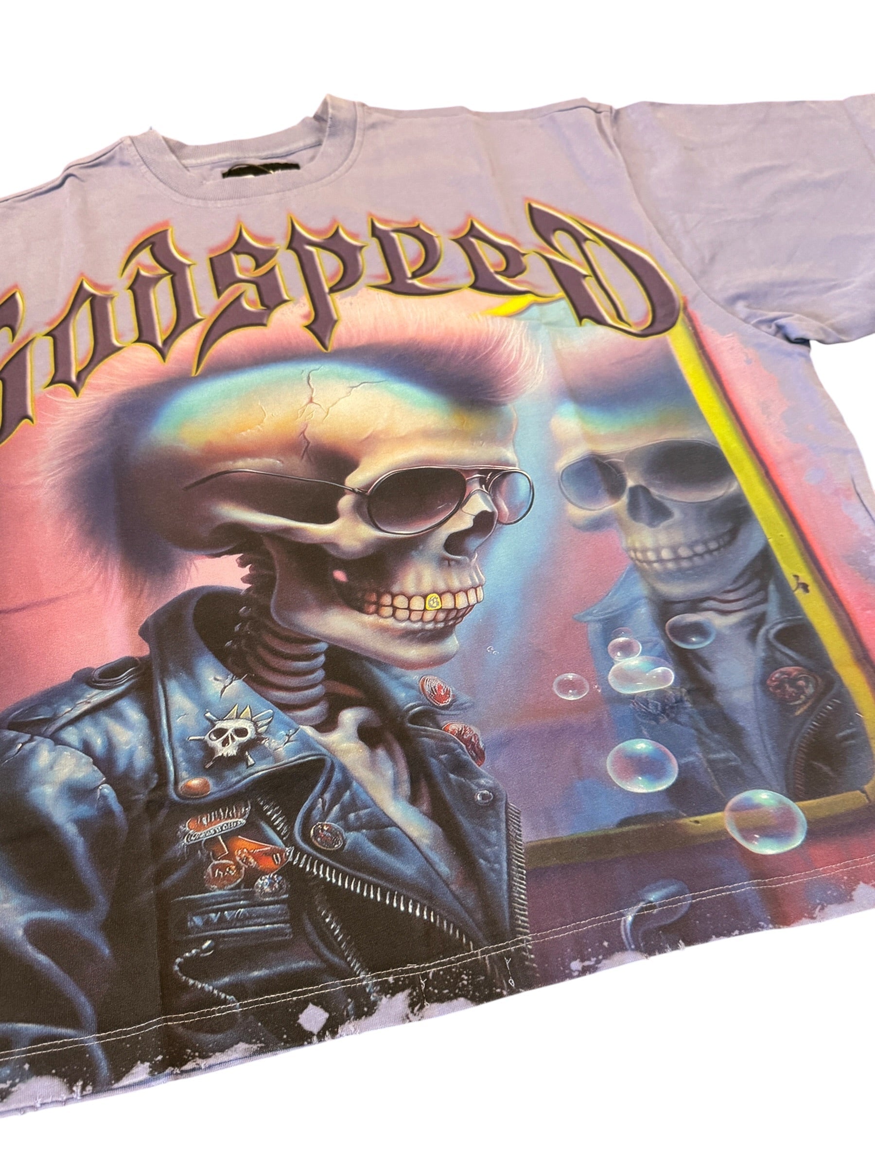 Godspeed “Man In The Mirror” Tee – Sapphire [M] God Speed