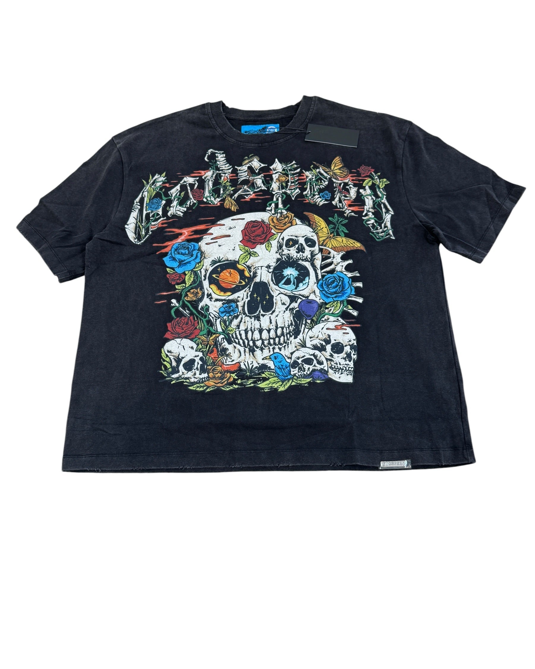 Godspeed Cosmic Remains Tee Black [L]