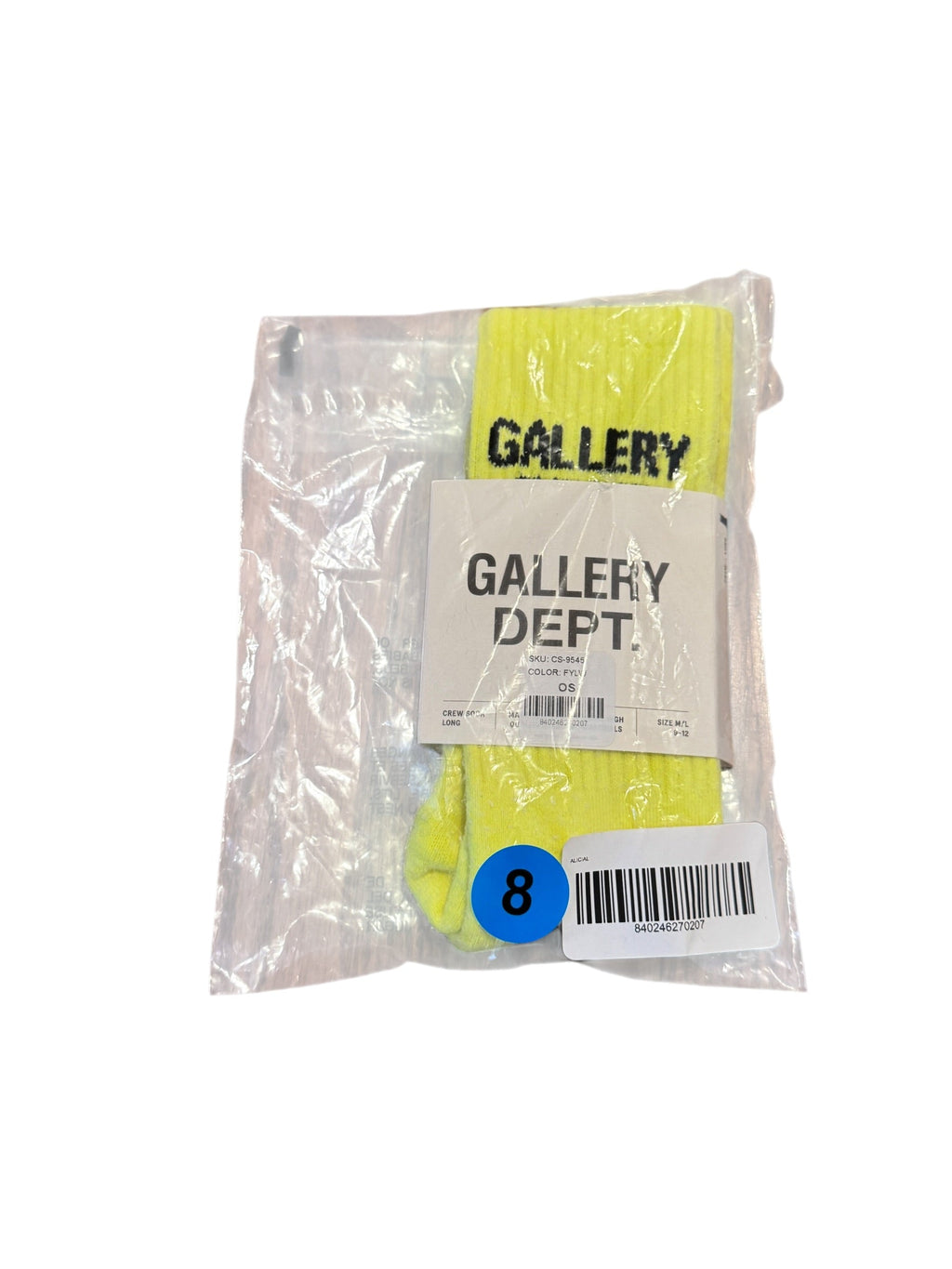 Gallery Dept Neon Crew Socks [OS] Gallery Dept
