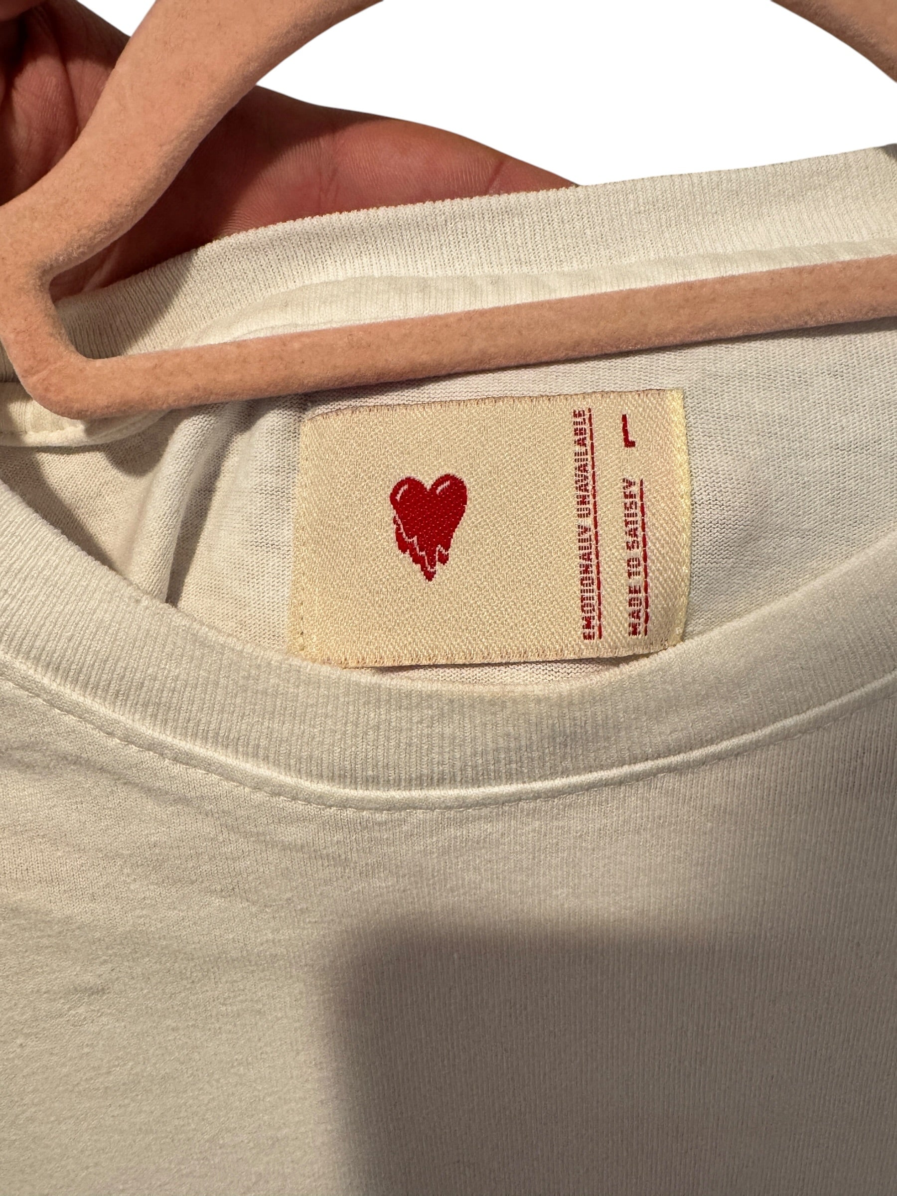 Emotionally Unavailable Balloon Boy Tee White [L] Emotionally Unavailable