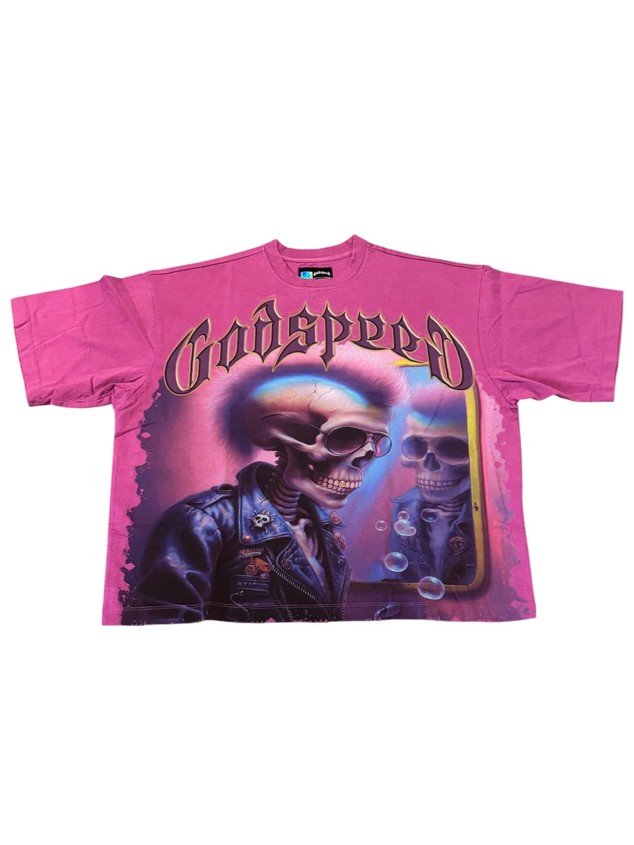 Godspeed Man in the Mirror Tee Plum [M] God Speed