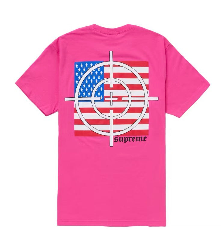 Supreme Target Tee Fuchsia [XL] Supreme