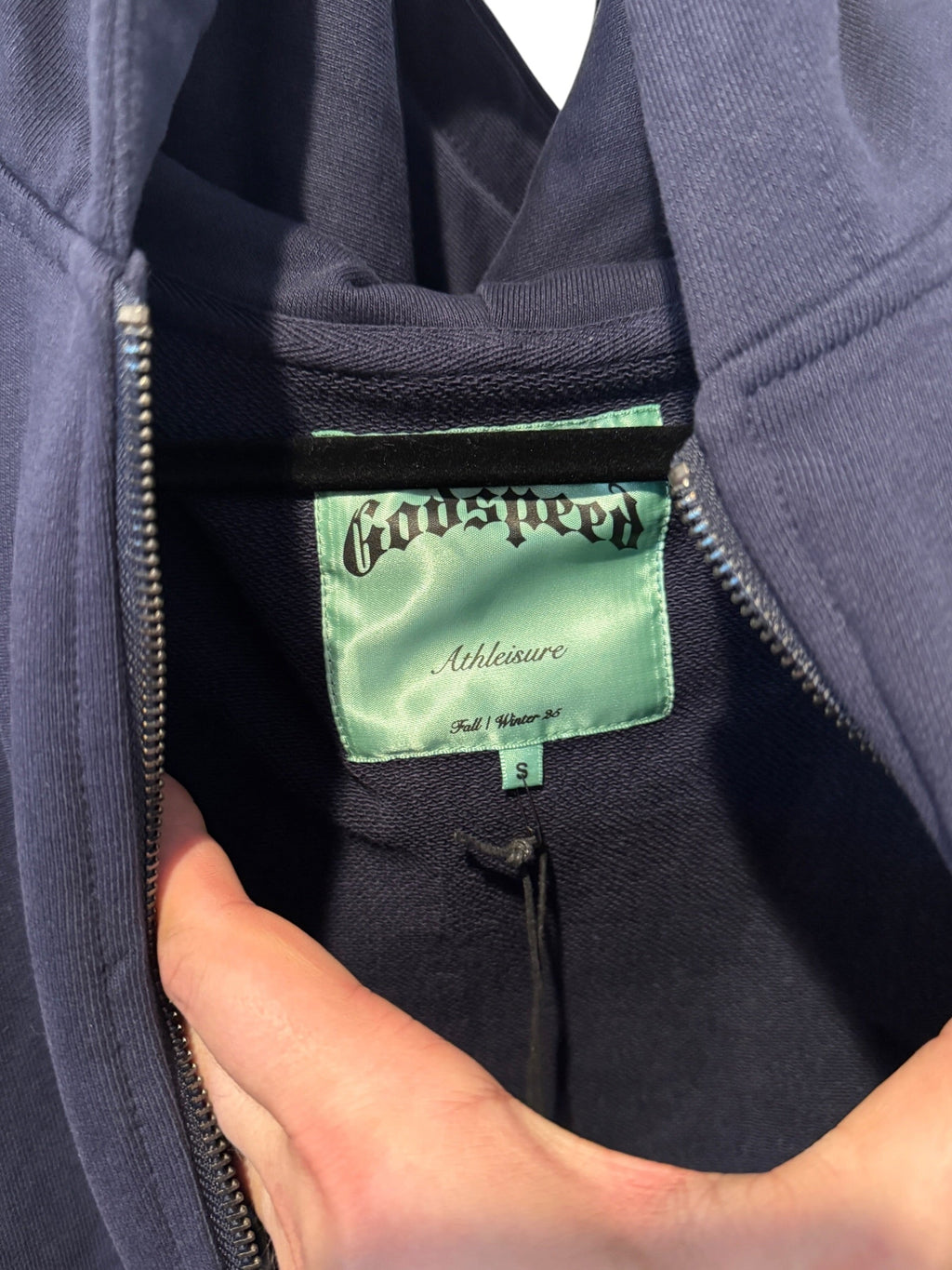 Godspeed Og Logo Hoodie Navy [S] God Speed