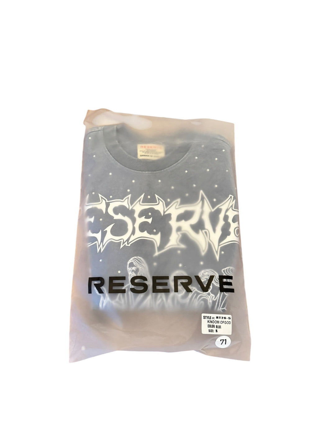 Reserve Kingdom Of God Crop Tee [S] Reserve Clothing