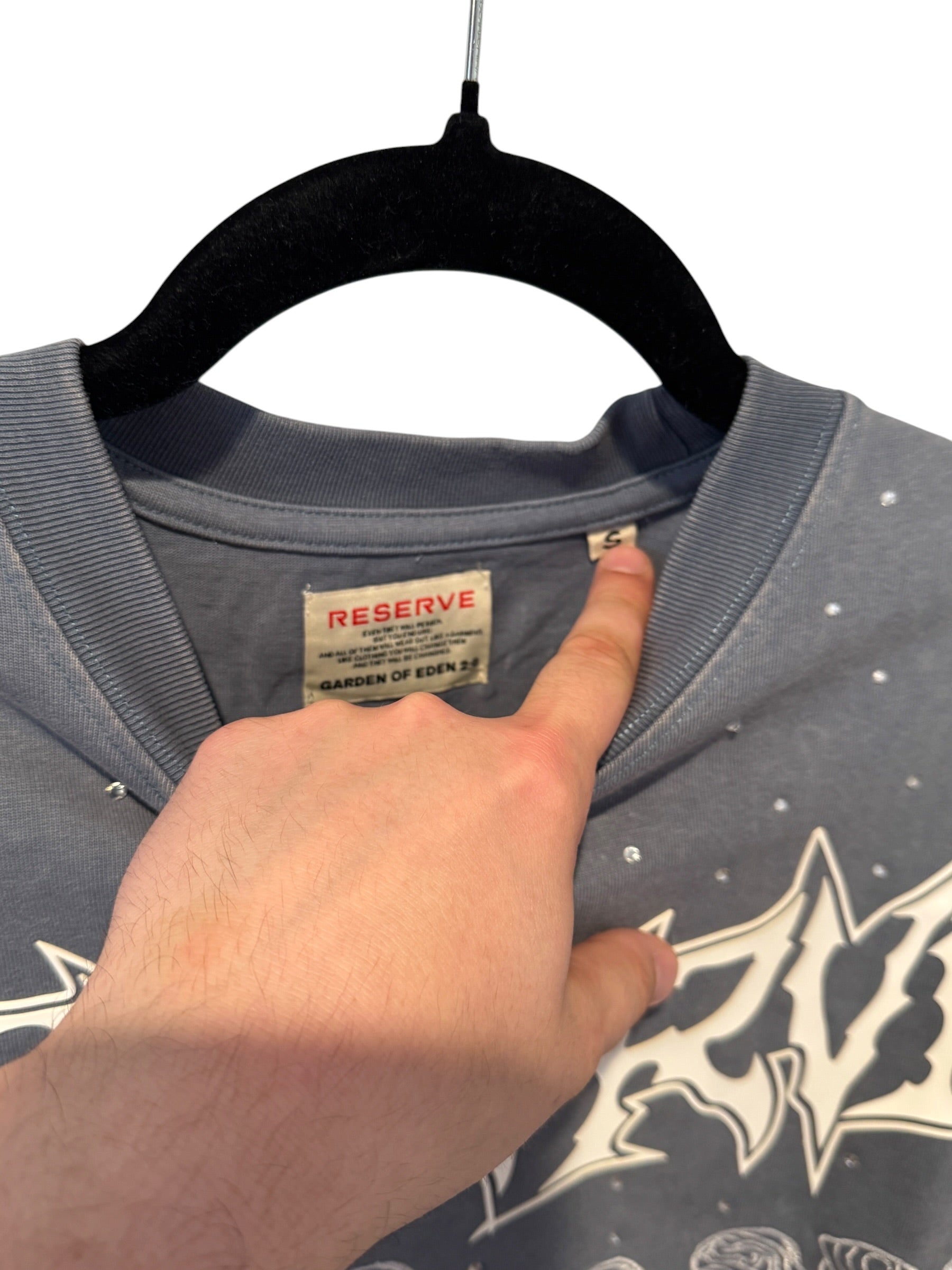 Reserve Kingdom Of God Crop Tee [S] Reserve Clothing