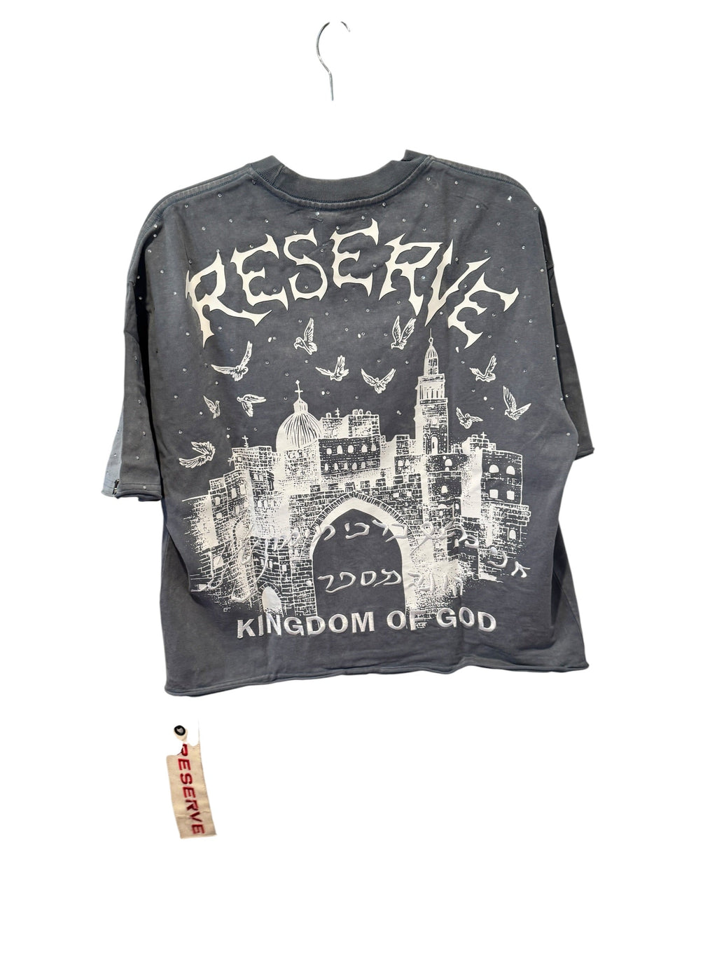 Reserve Kingdom Of God Crop Tee [S] Reserve Clothing