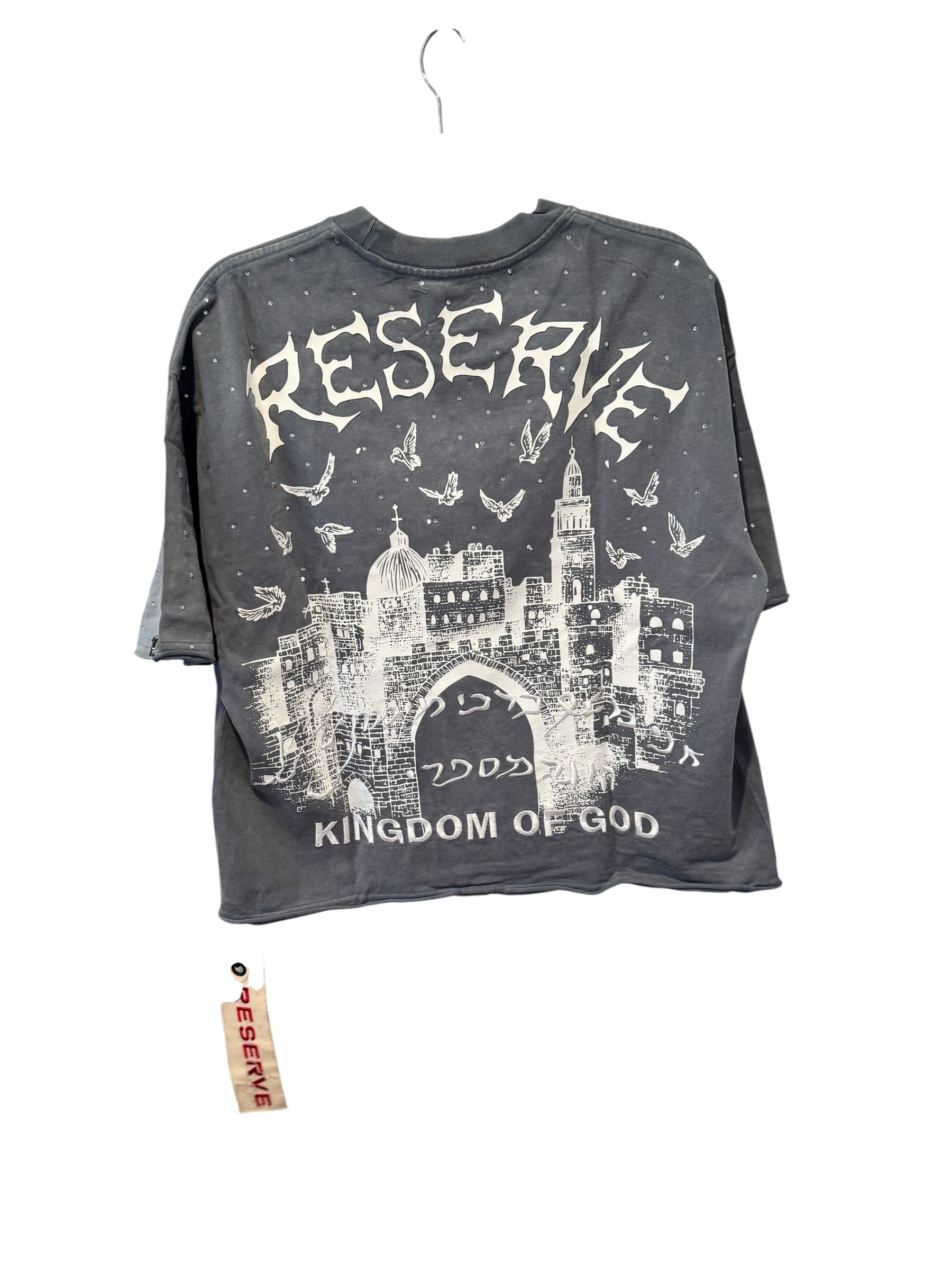 Reserve Kingdom Of God Crop Tee [S] Reserve Clothing