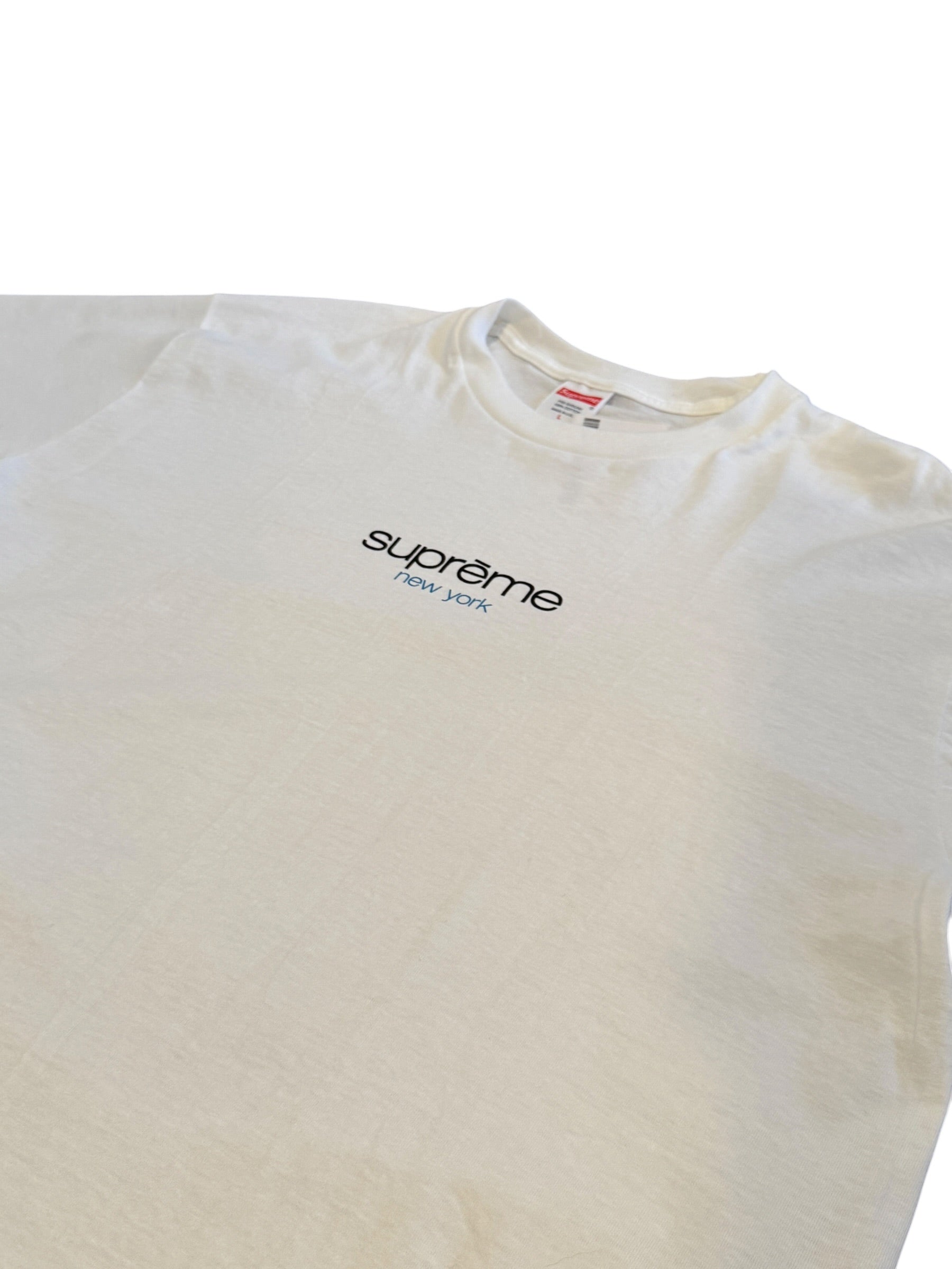 Supreme Classic Logo Tee SS22 White [L]