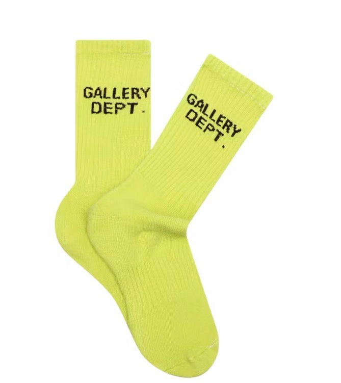 Gallery Dept Neon Crew Socks [OS] Gallery Dept