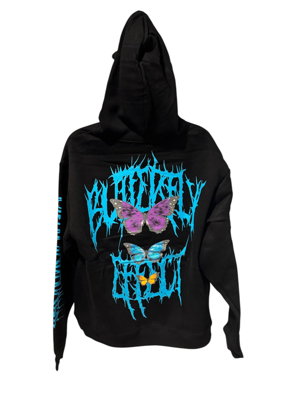 KDNK Butterfly Sweatsuit Set – Hoodie + Sweatpants (L) KDNK
