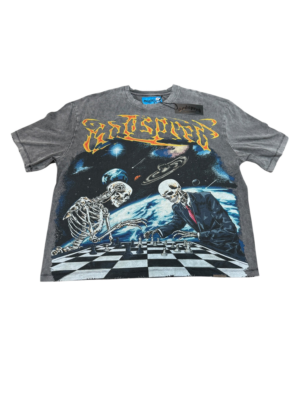 Godspeed Checkmate II Tee Grey [L]
