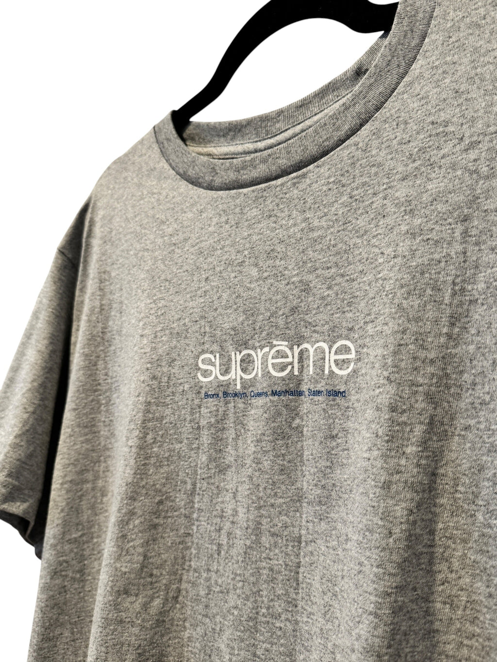 Supreme Five Boroughs Tee SS21 Heather Grey [M]
