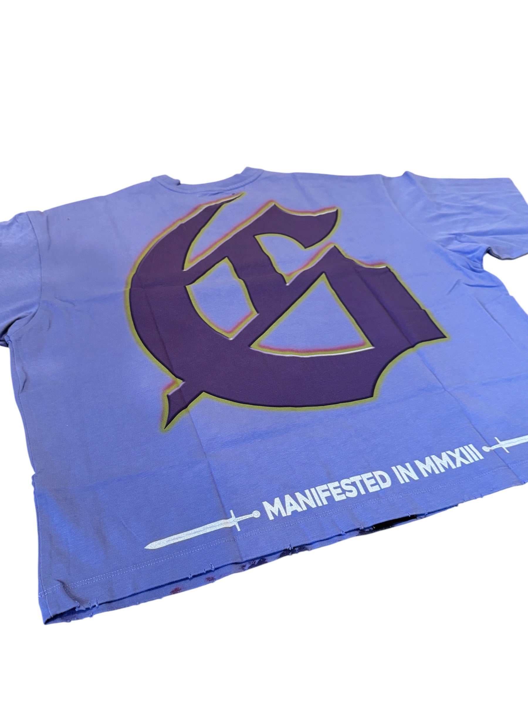 Godspeed “Man In The Mirror” Tee – Sapphire [M] God Speed