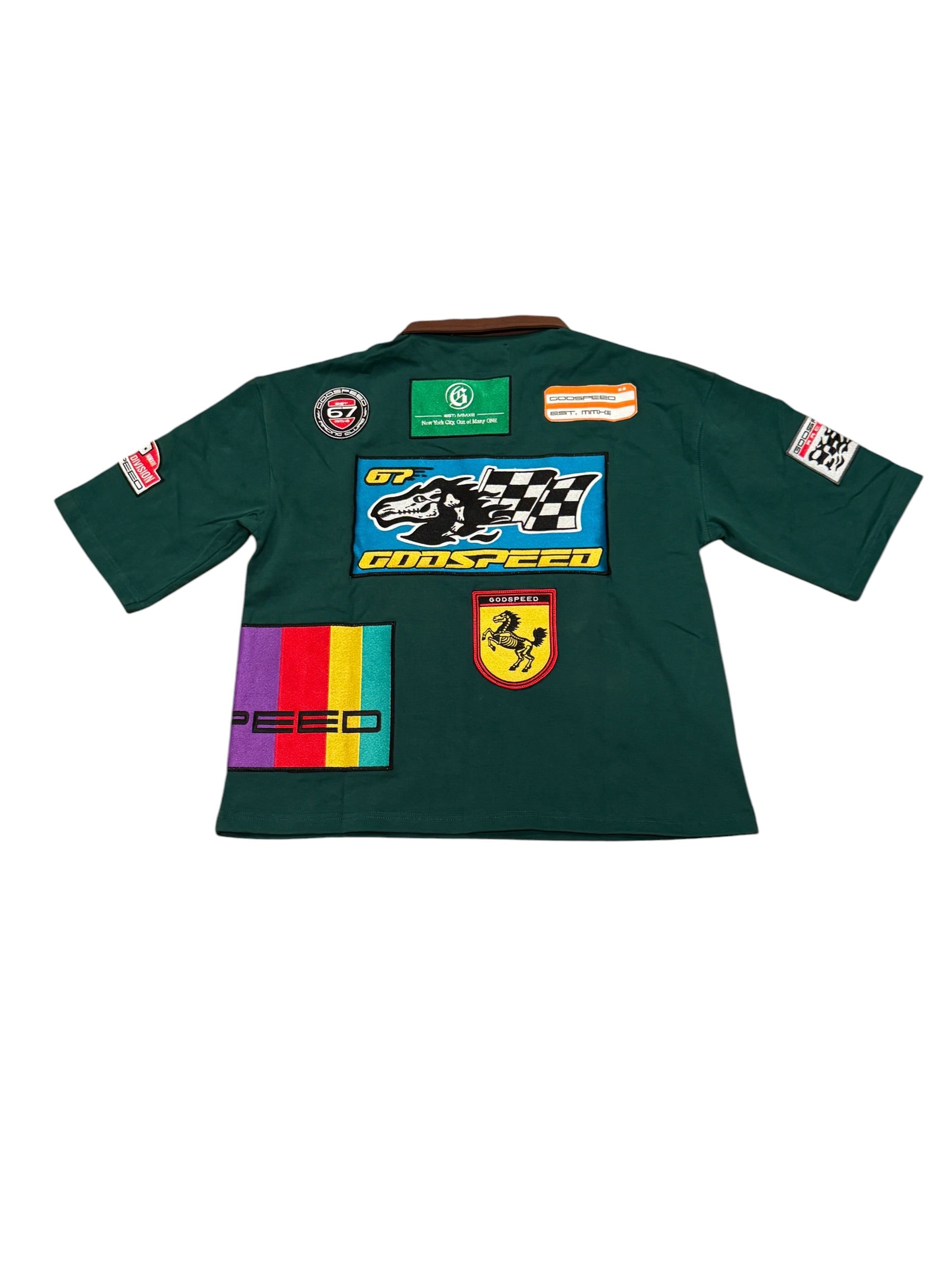 Godspeed GRC Quarter Zip Polo [L]