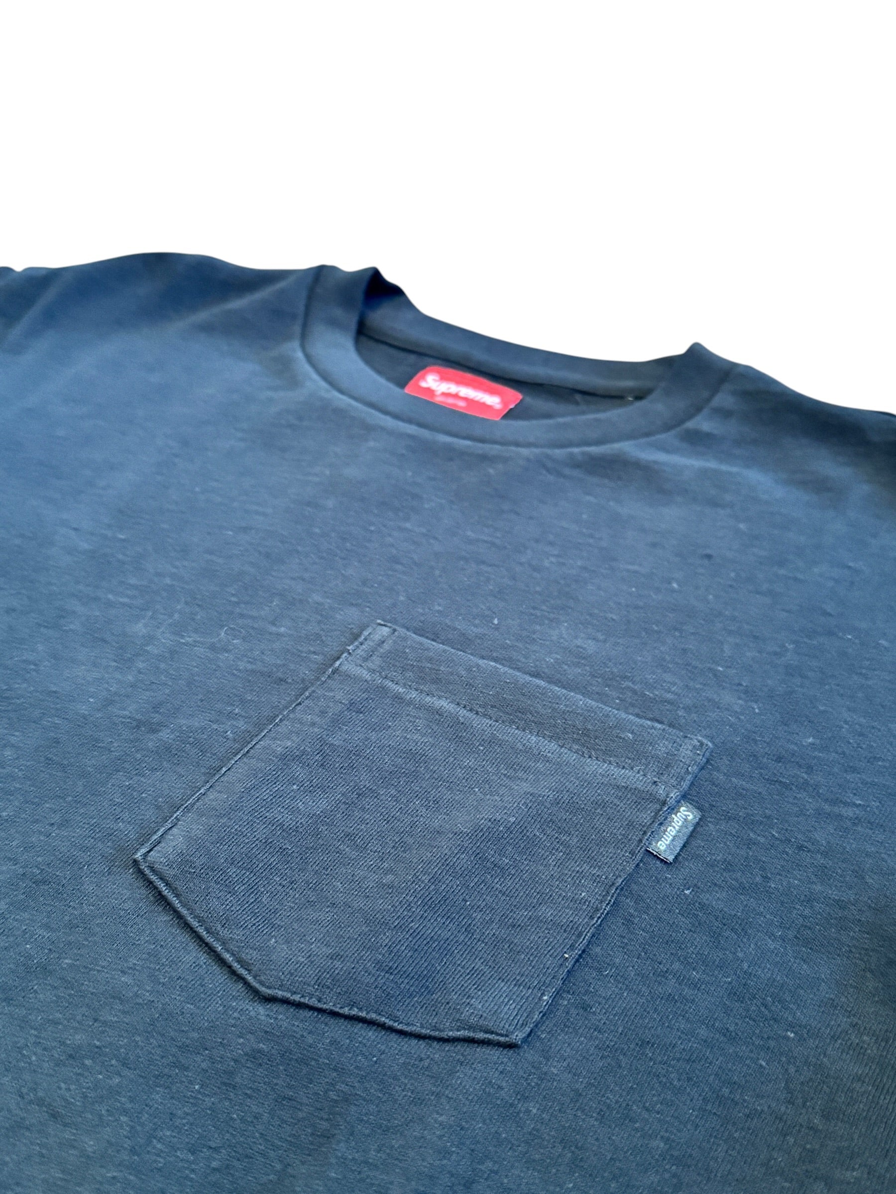 Supreme Short Sleeve Pocket Tee Black [M]