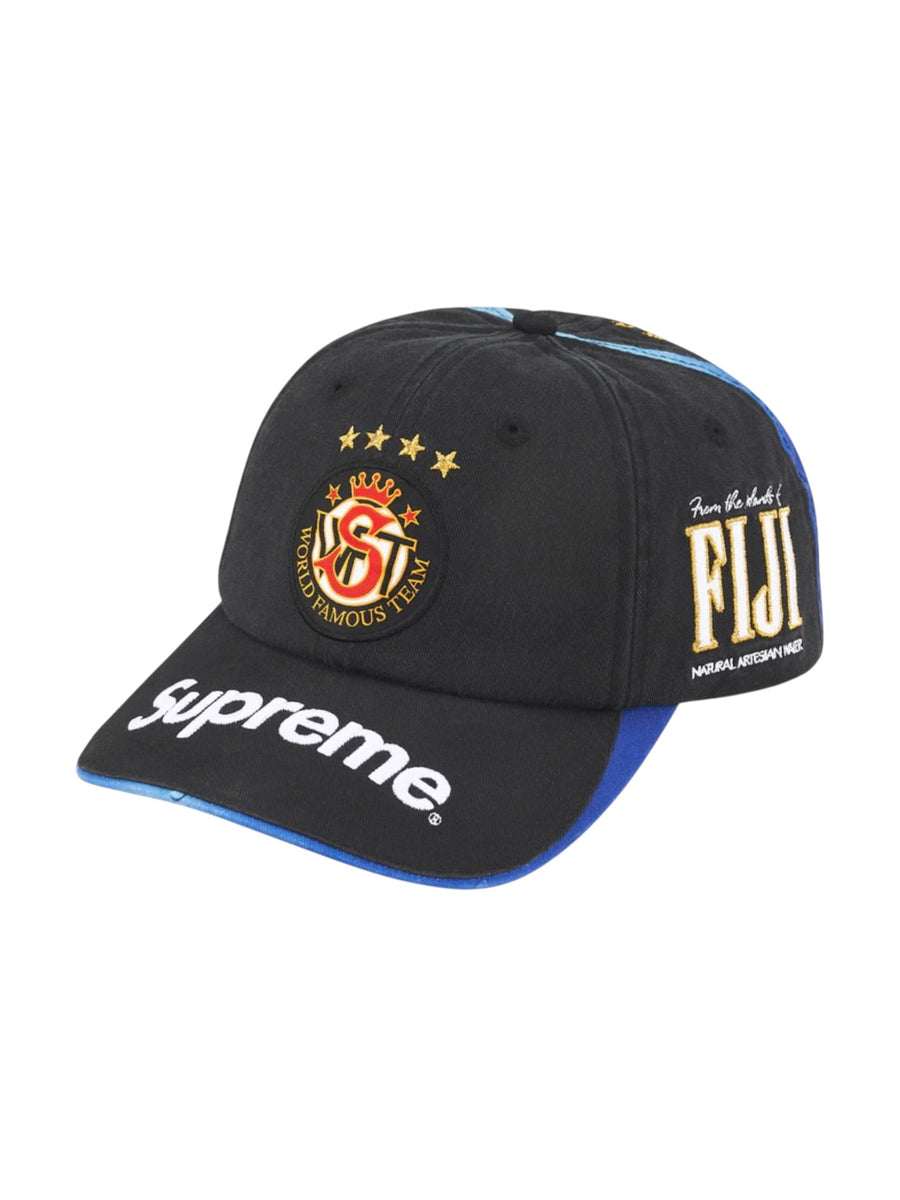Supreme x Fiji Collab 6-Panel Hat Black SS26 [OS] Supreme