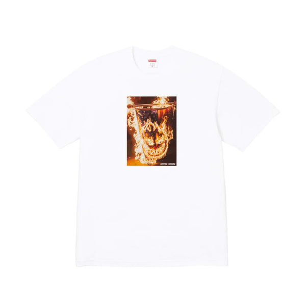 Supreme x Spitfire Flag Tee in White [M]