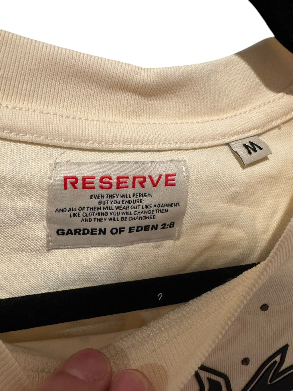 Reserve “Garden of Eden” Crop T-Shirt [S] [M] Reserve Clothing