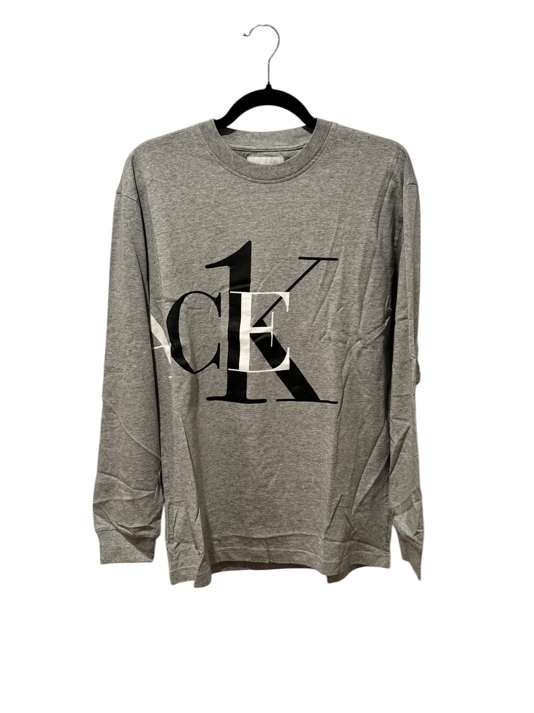 Palace x Calvin Klein Long Sleeve Shirt Heather Grey [M] Palace
