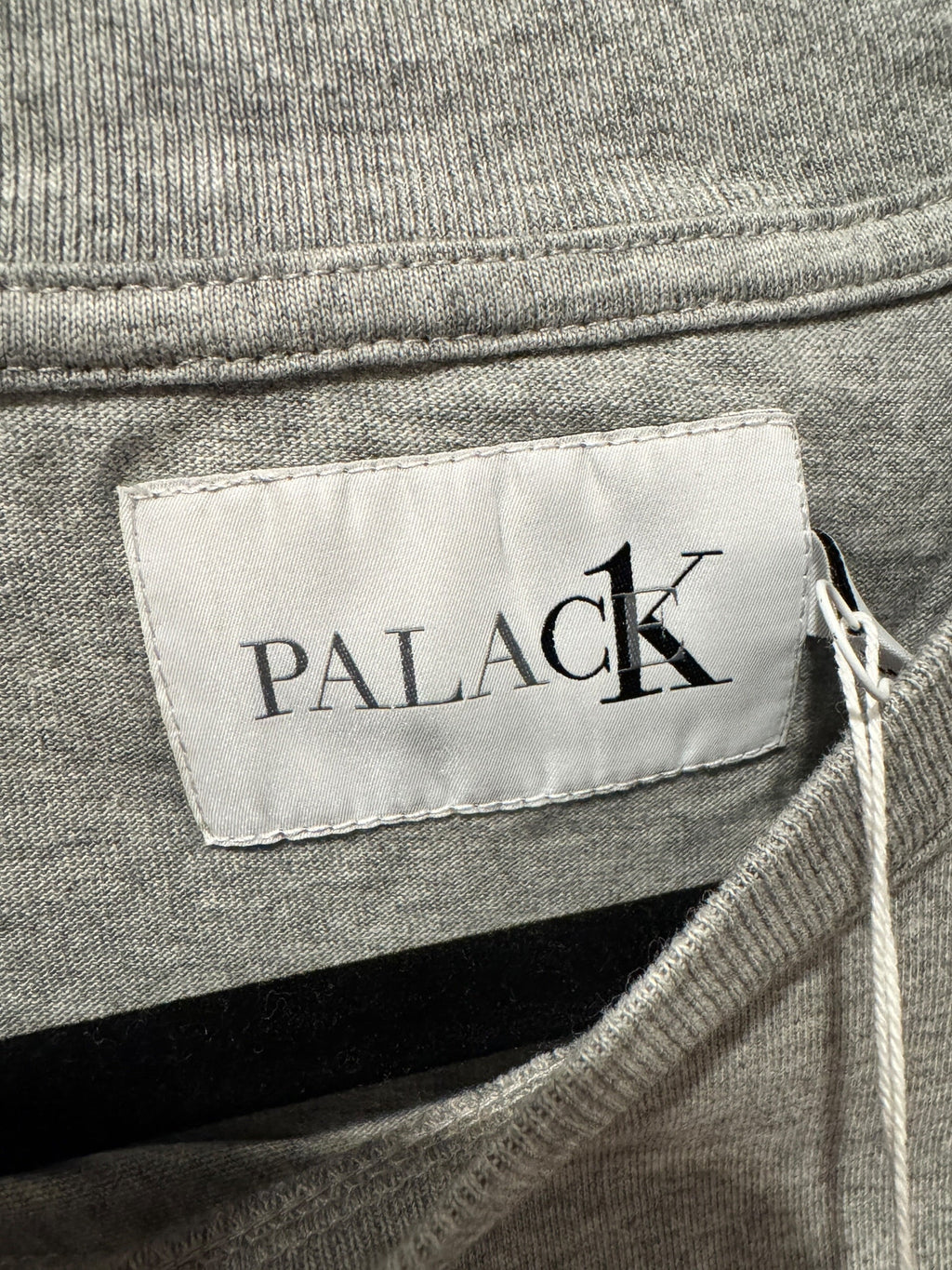 Palace x Calvin Klein Long Sleeve Shirt Heather Grey [M] Palace