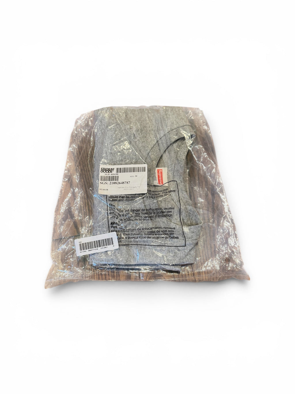 Supreme Five Boroughs Tee SS21 Heather Grey [M]