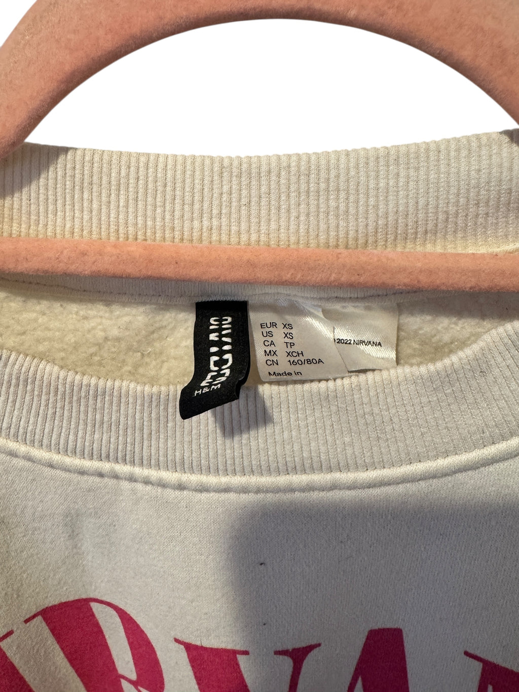 Nirvana Smiley Crewneck (XS)