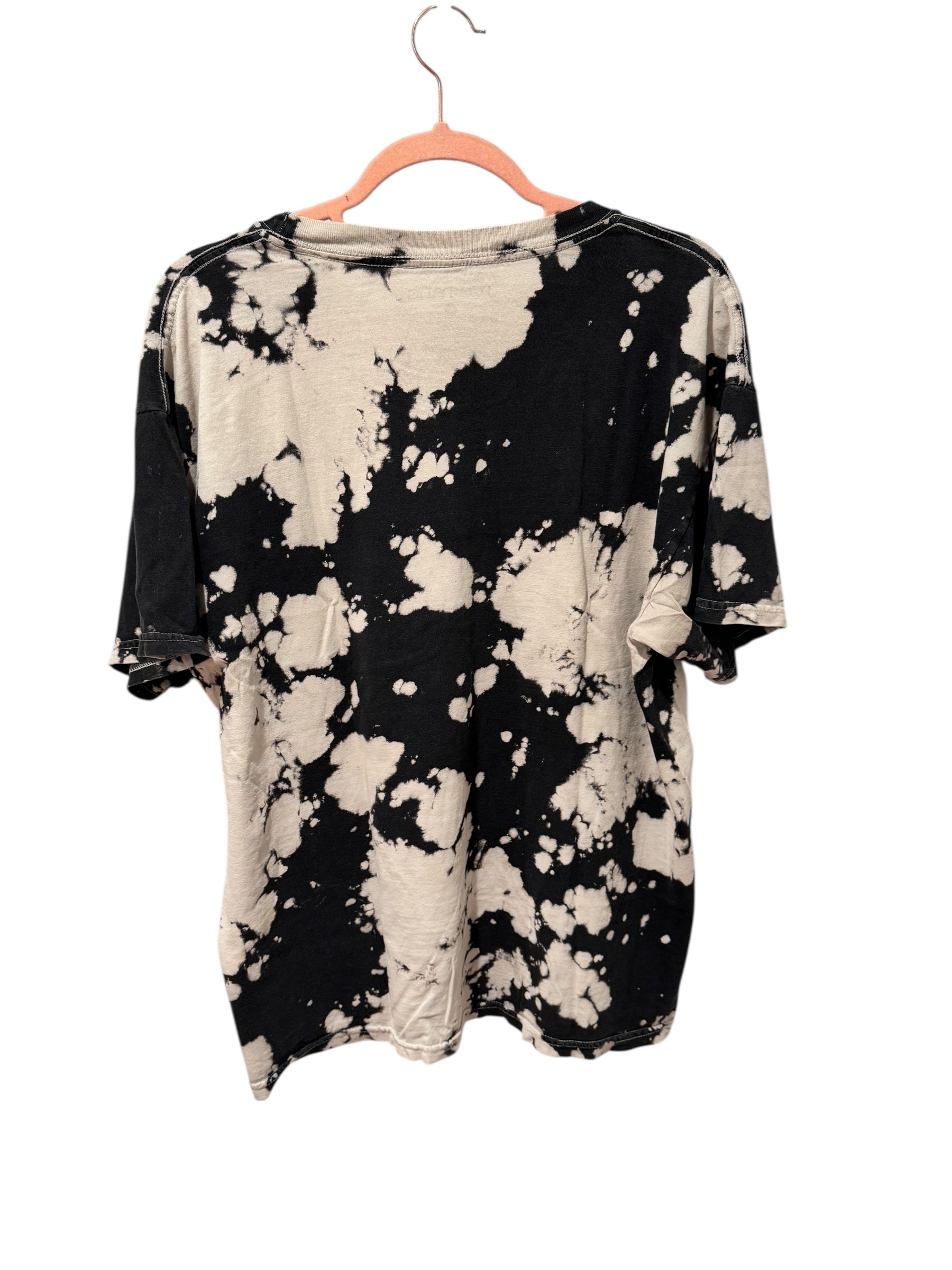 Wu-Tang Clan Bleach Tie-Dye Graphic Tee (L)