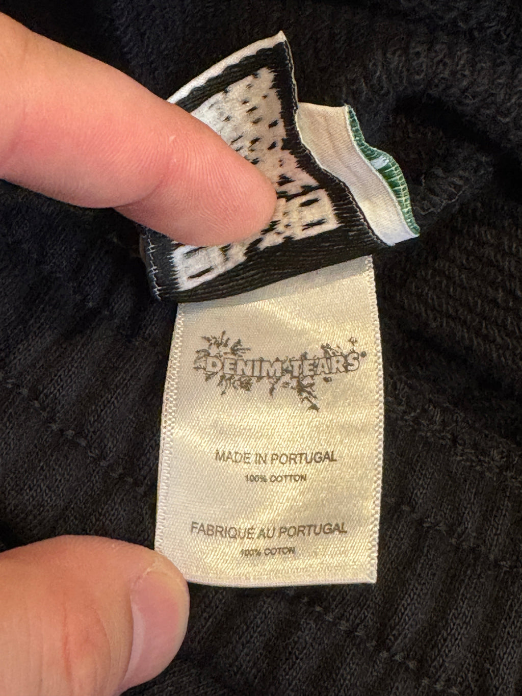 Denim Tears Core Jumbo Wreath Sweat Pants [L] - Still Threaded Apparel
