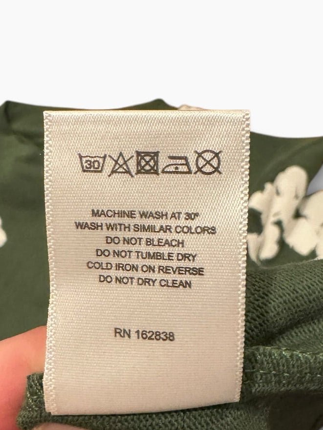 Denim Tears Cotton Wreath LS Tee in Green - [XL] - Still Threaded Apparel