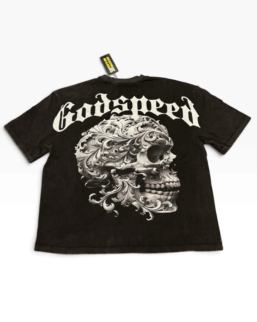 God Speed 1st Edition Grail Tee in Black [L] - Still Threaded Apparel