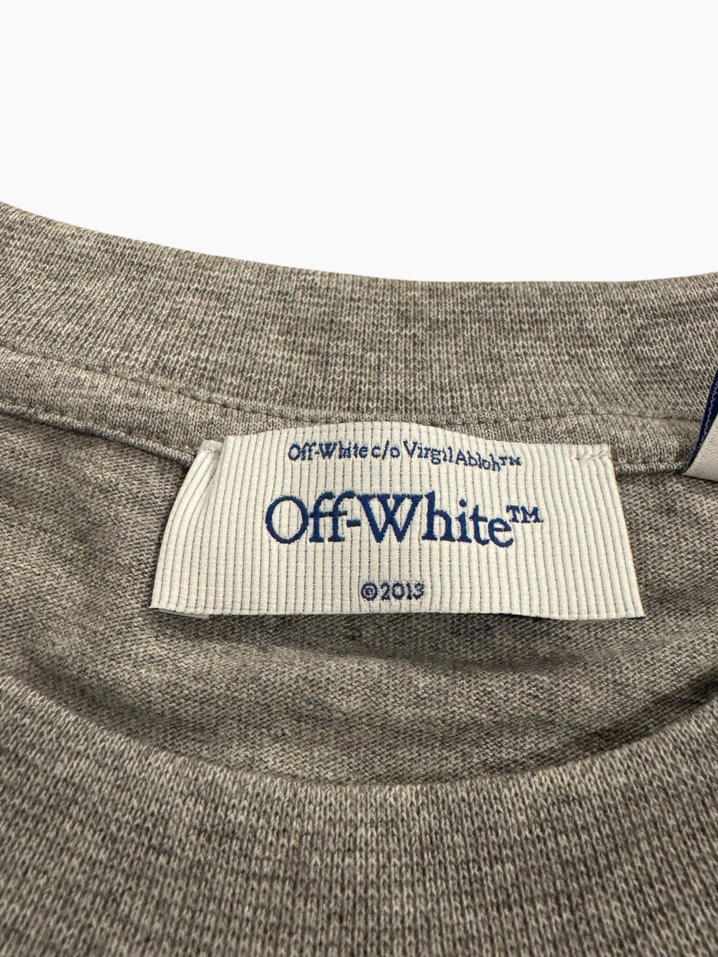 Off-White Chalk Arrow T-Shirt in Heather Grey SS26 - [M] - Still Threaded Apparel