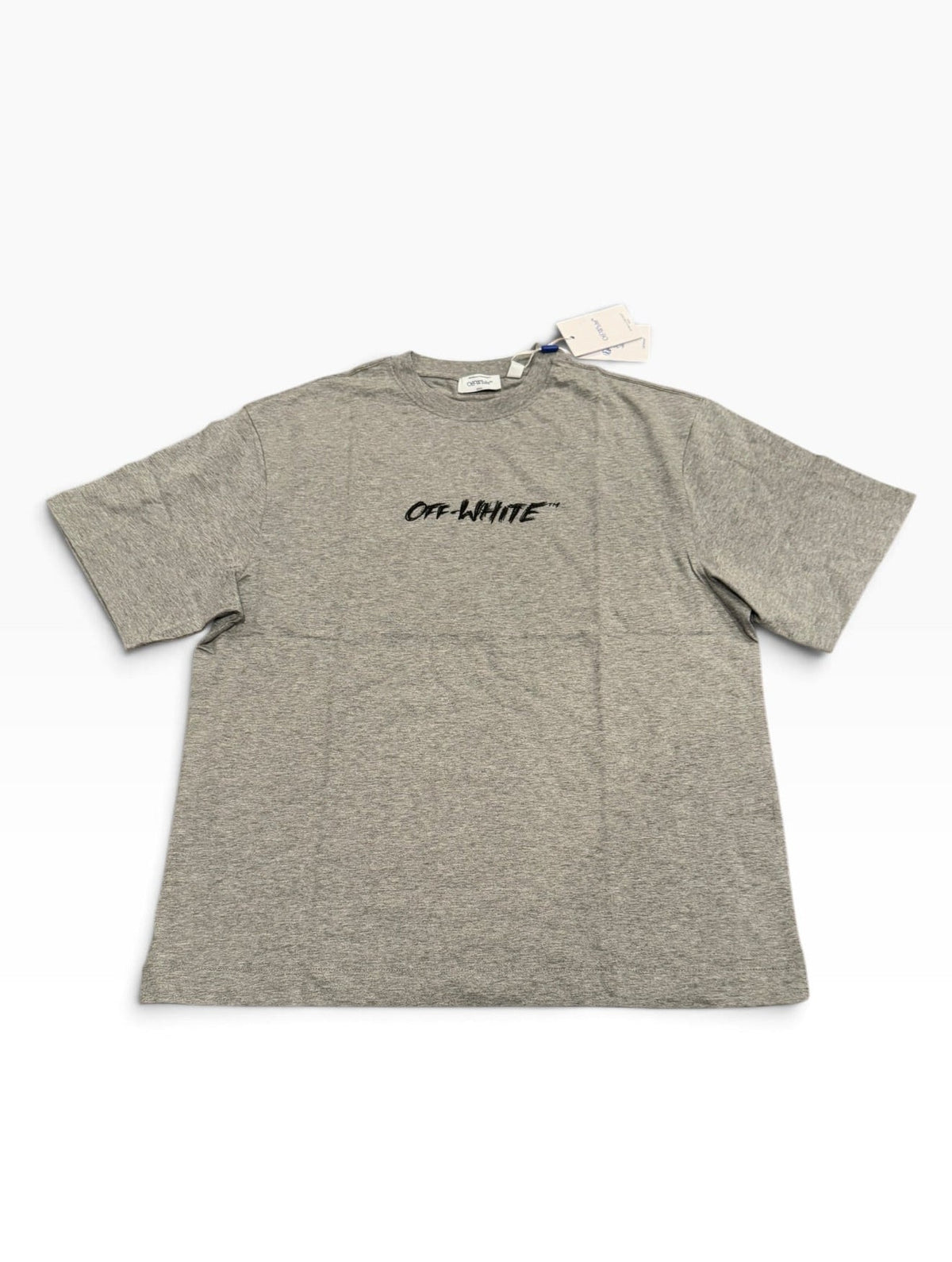 Off-White Chalk Arrow T-Shirt in Heather Grey SS26 - [M] - Still Threaded Apparel