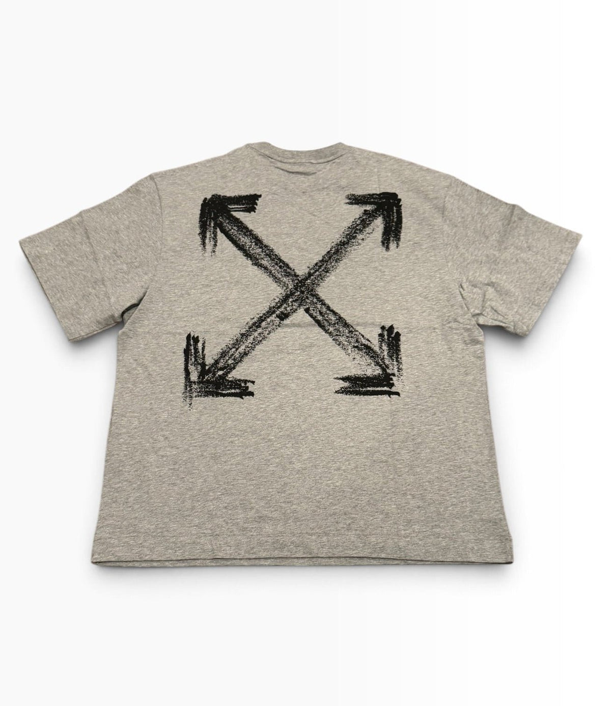 Off-White Chalk Arrow T-Shirt in Heather Grey SS26 - [M] - Still Threaded Apparel