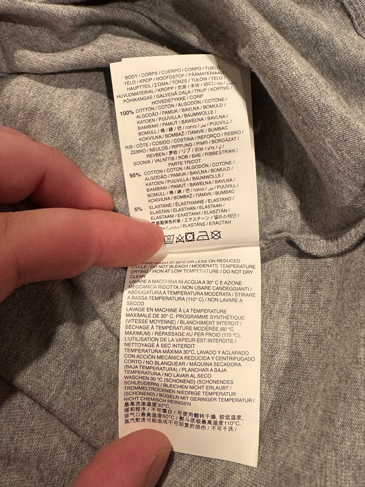 Off-White Chalk Arrow T-Shirt in Heather Grey SS26 - [M] - Still Threaded Apparel