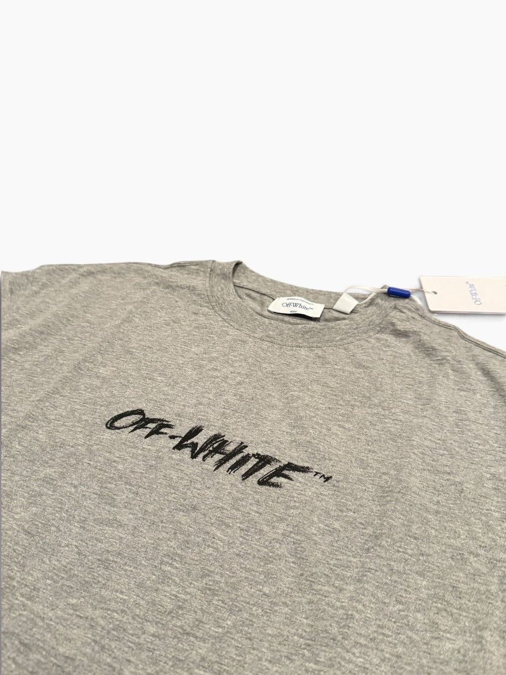 Off-White Chalk Arrow T-Shirt in Heather Grey SS26 - [M] - Still Threaded Apparel