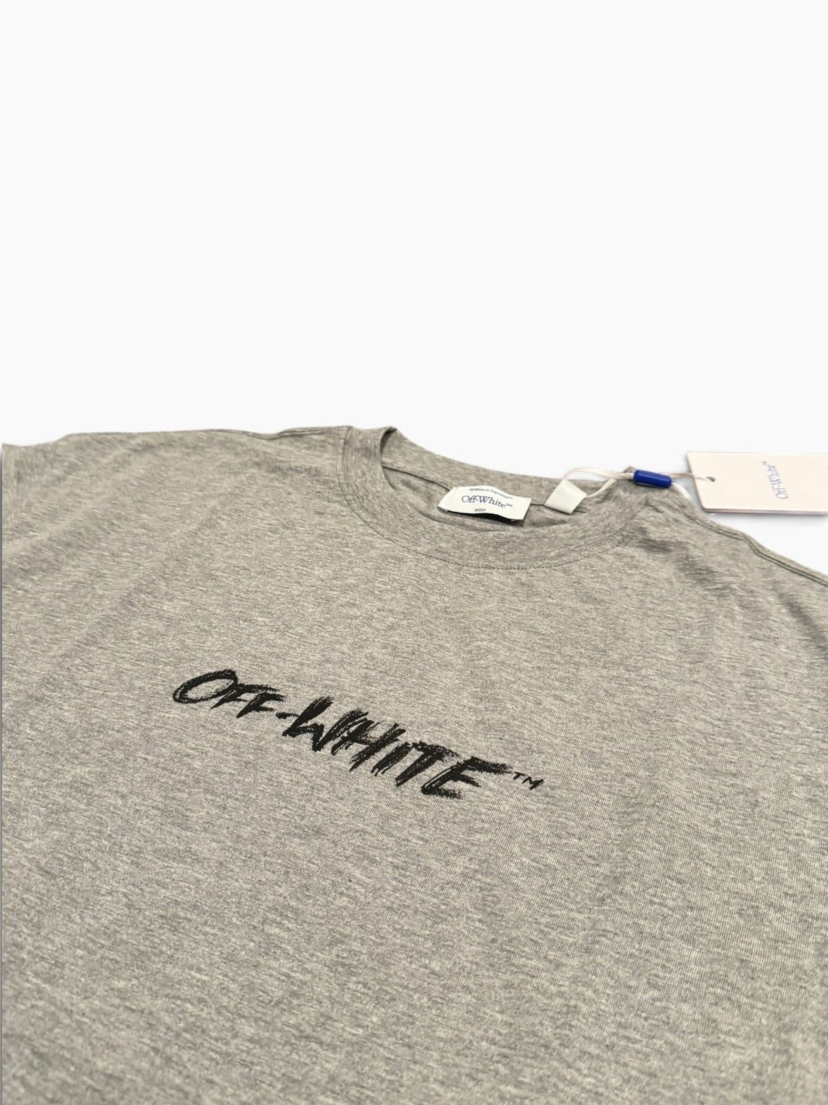 Off-White Chalk Arrow T-Shirt in Heather Grey SS26 - [M] - Still Threaded Apparel