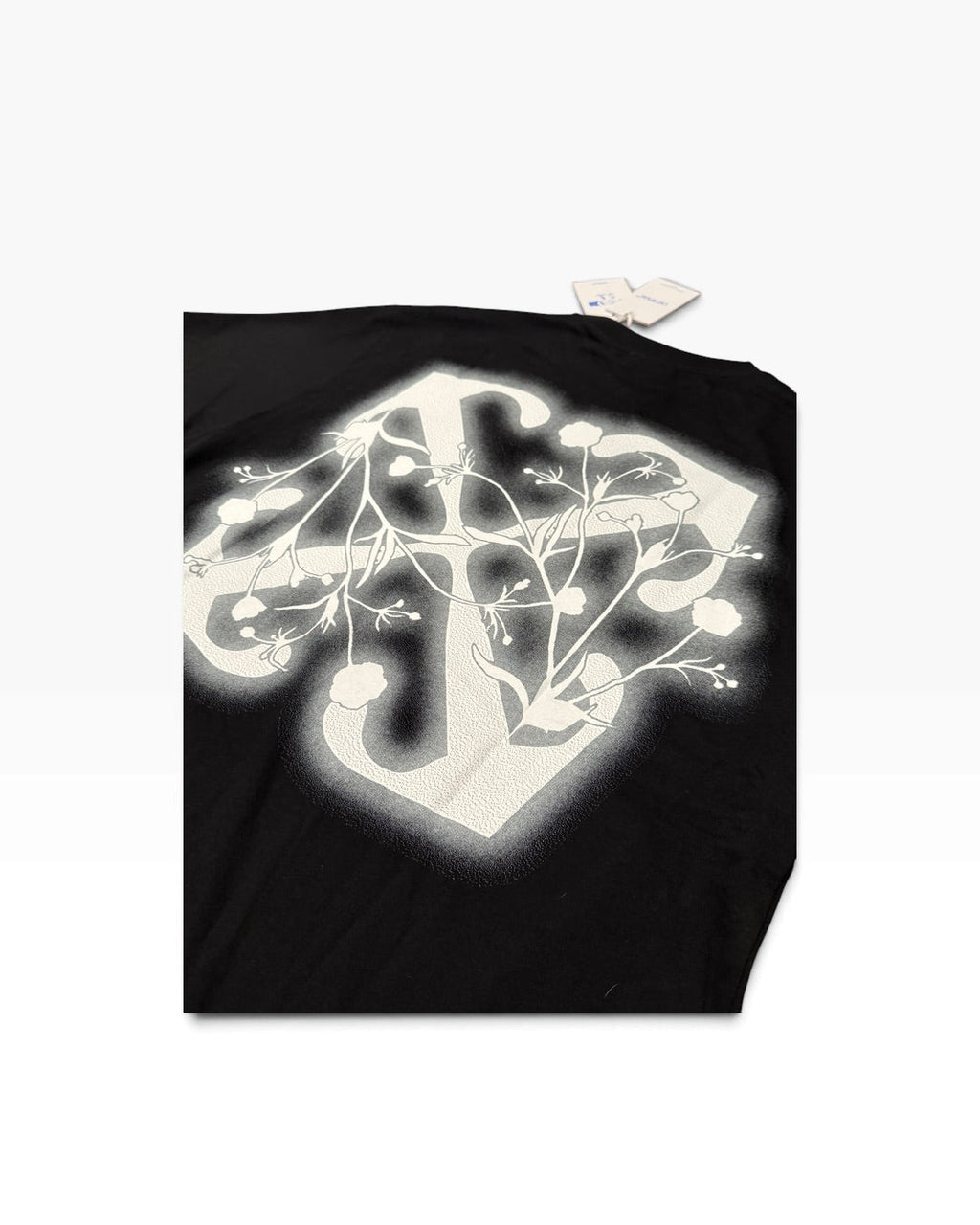 Off-White c/o Virgil Abloh Script Logo Skate S/S Tee in Black [L] - Still Threaded Apparel
