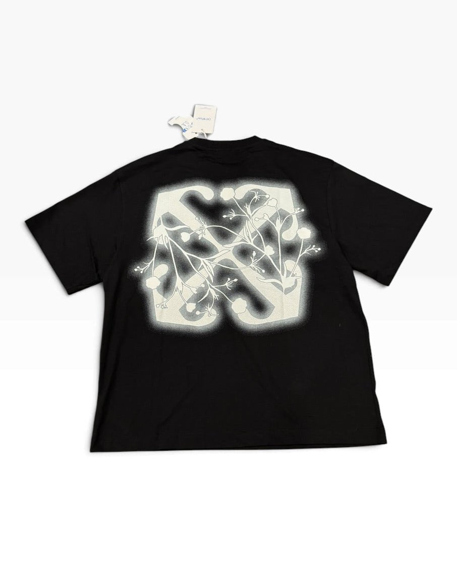 Off-White c/o Virgil Abloh Script Logo Skate S/S Tee in Black [L] - Still Threaded Apparel