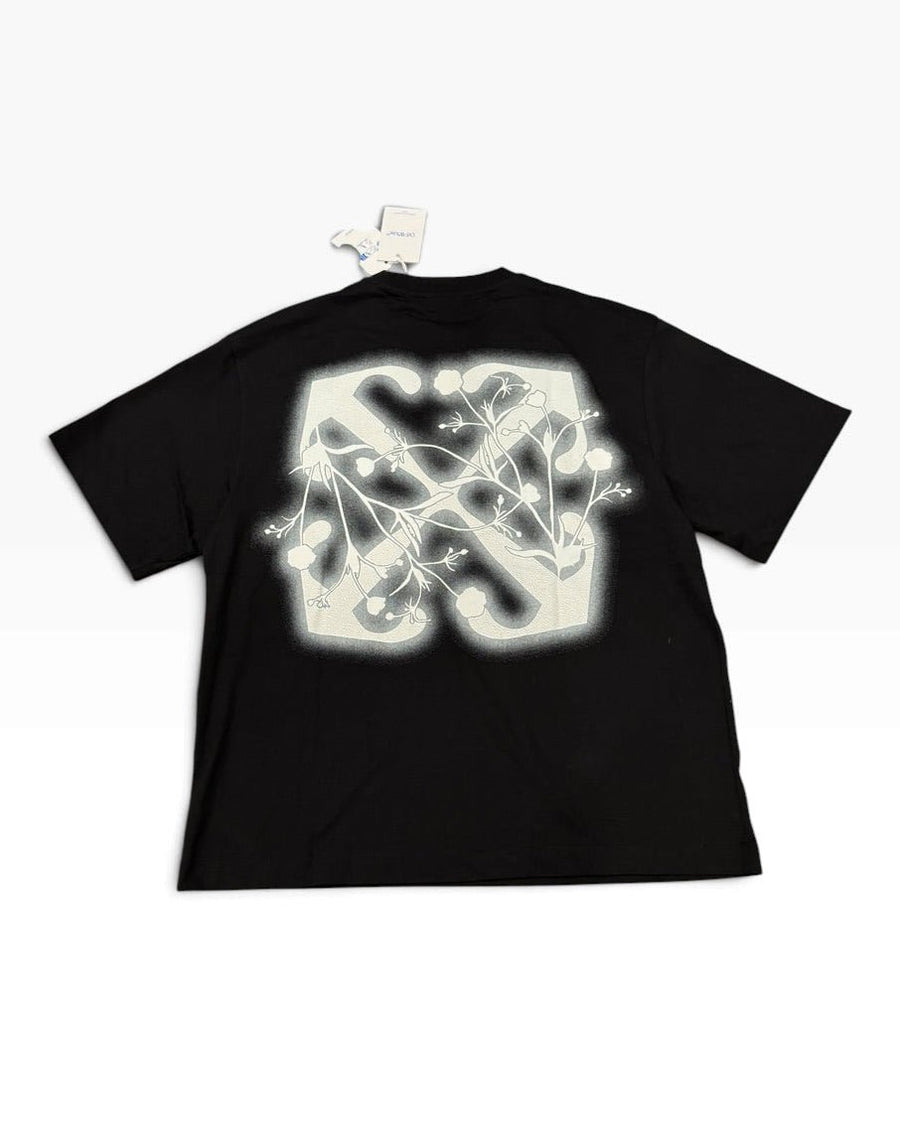 Off-White c/o Virgil Abloh Script Logo Skate S/S Tee in Black [L] - Still Threaded Apparel